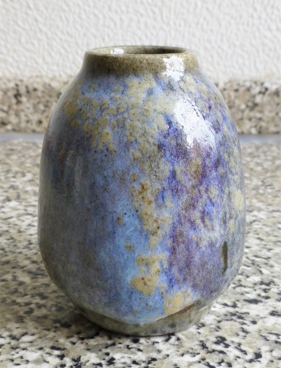Purple and Blues Studio Pottery - Wilfrid / Wilfred Norton  P1090716