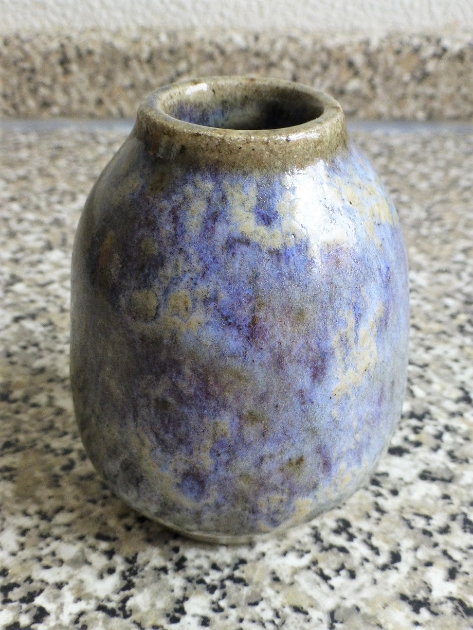 Purple and Blues Studio Pottery - Wilfrid / Wilfred Norton  P1090717