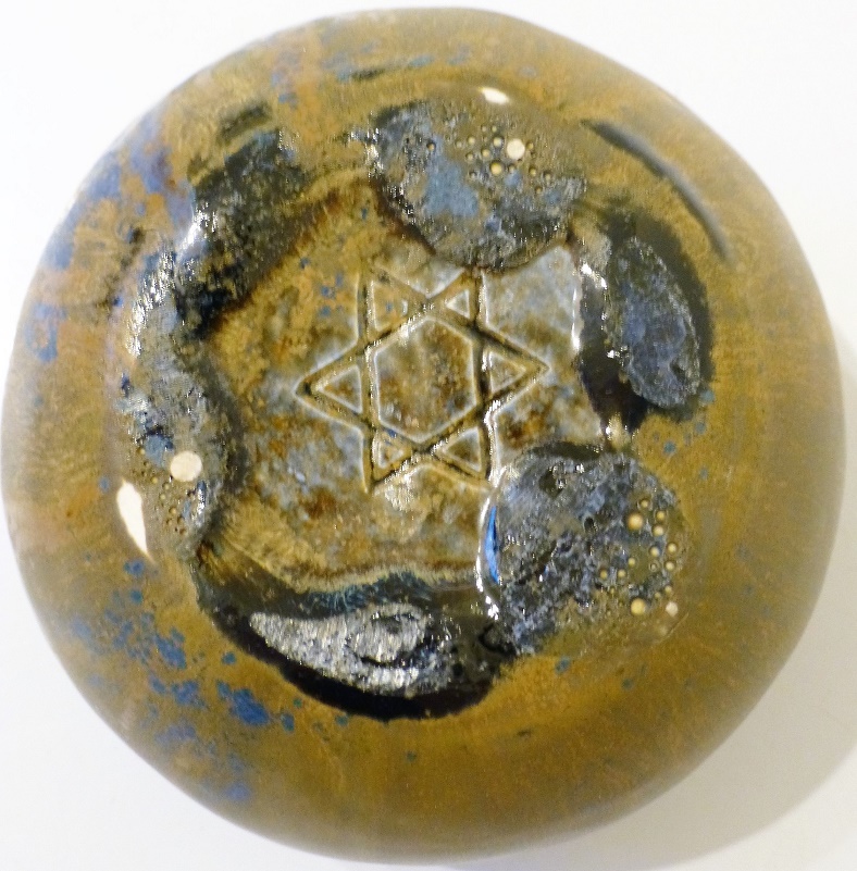 Star of David Bowl (Pit Fired?) P1140112
