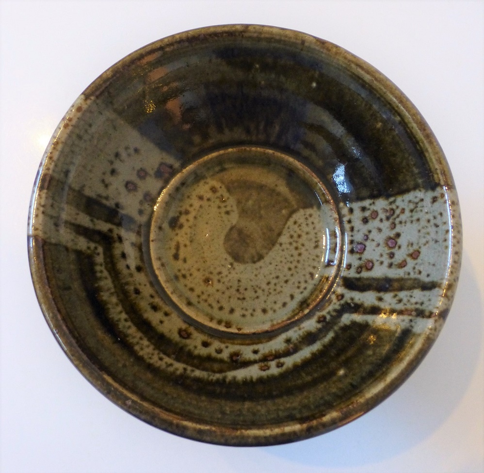 Stoneware Footed Bowl DK mark - Danny Killick P1140322