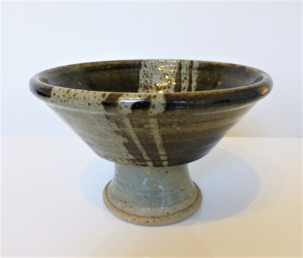 Stoneware Footed Bowl DK mark - Danny Killick P1140323