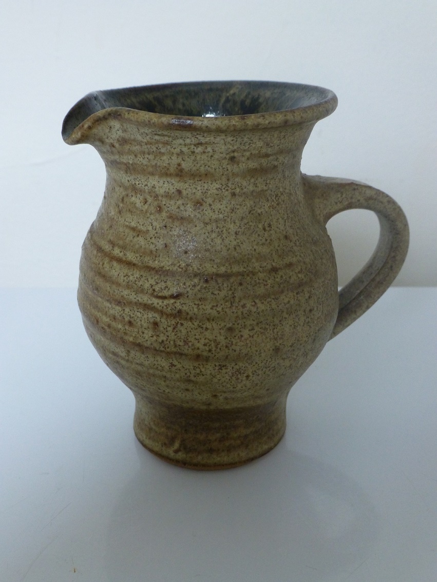 Stoneware Jug - Glazed inside Mark - possibly Bill Winstanley  P1150013