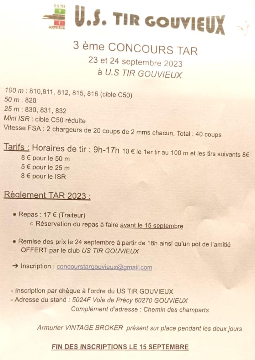 Concours TAR Gouvieux le 23-24 septembre 2023 Concou10