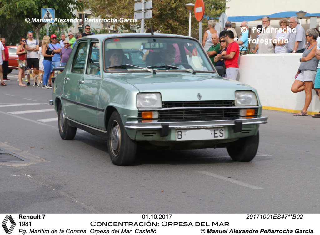 Galería fotográfica de los Renault Siete/7 zona de Valencia 20171013