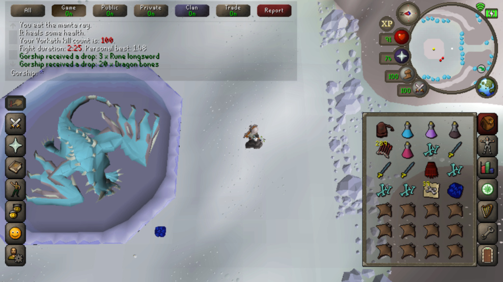 7 days of Vorkath - Into the frost dome Screen12