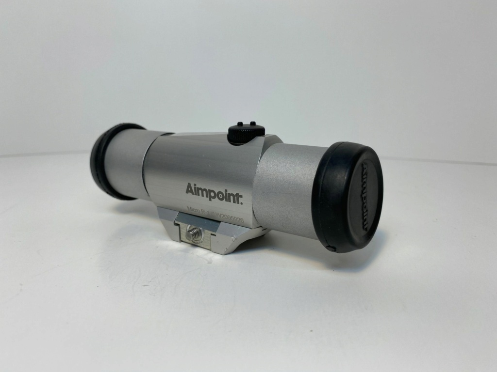 SOLD WTS: Aimpoint Micro R-1 Red Dot. 4MOA. Custom shades included. $375.00 plus $9.95 shipping.  2020-119