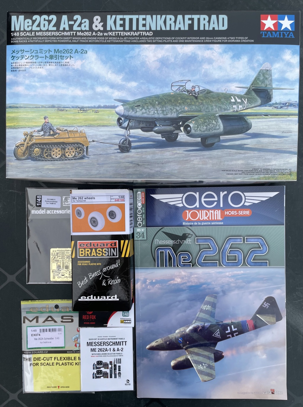 (GB JICEHEM) [Tamiya] Messerschmitt Me 262A-2a Sturmvogel -1/48 Img_9124