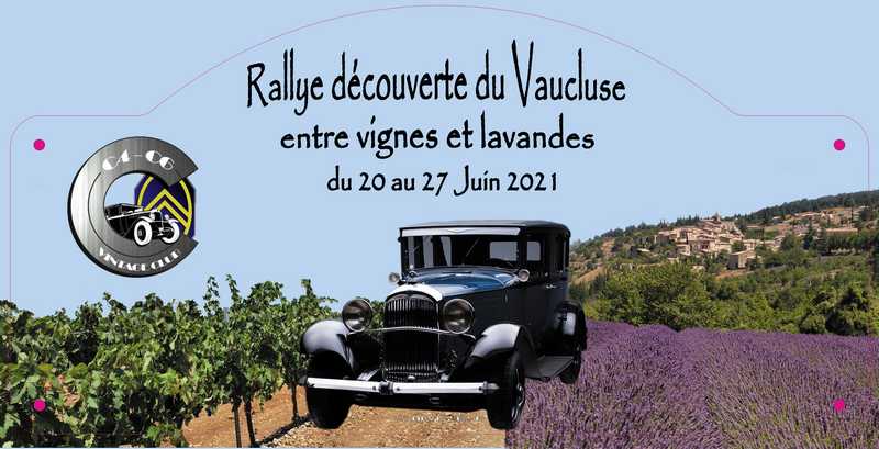 Rallye découverte du Vaucluse  Plaque11