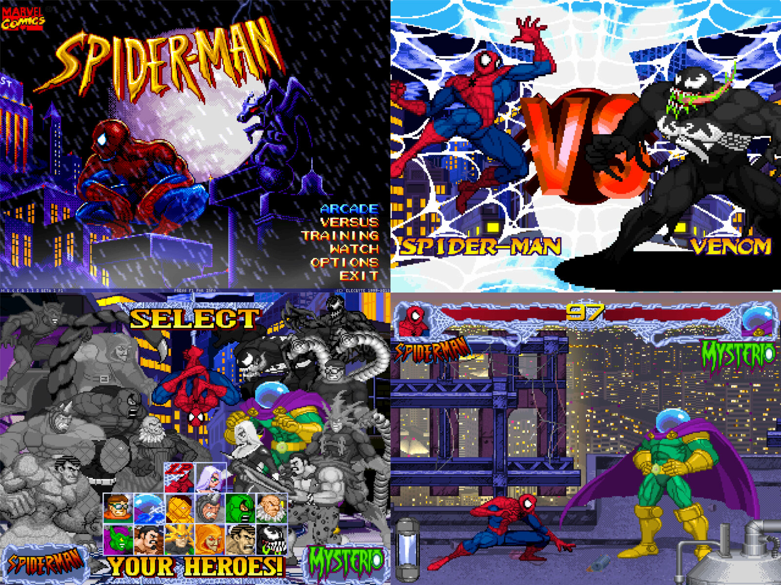 Mugen Spider-man game Screen10