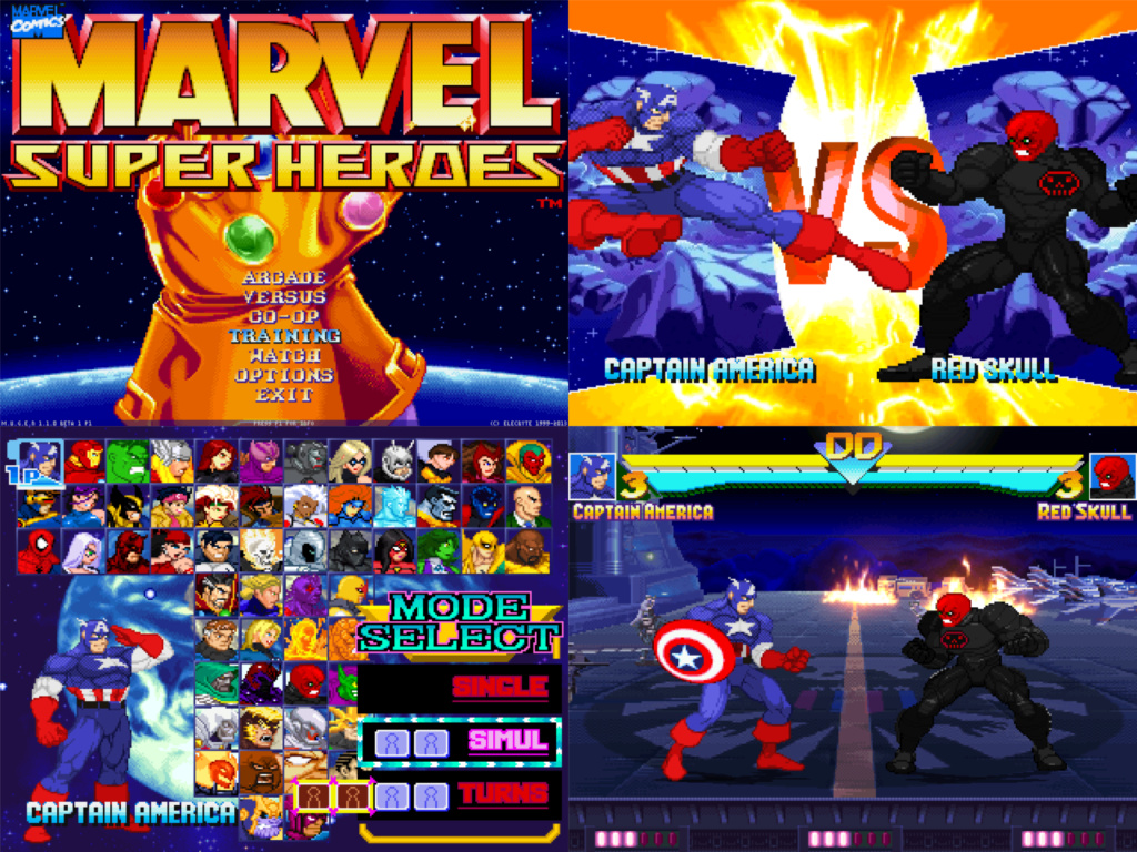 Mugen Marvel Super Heroes game Screen10