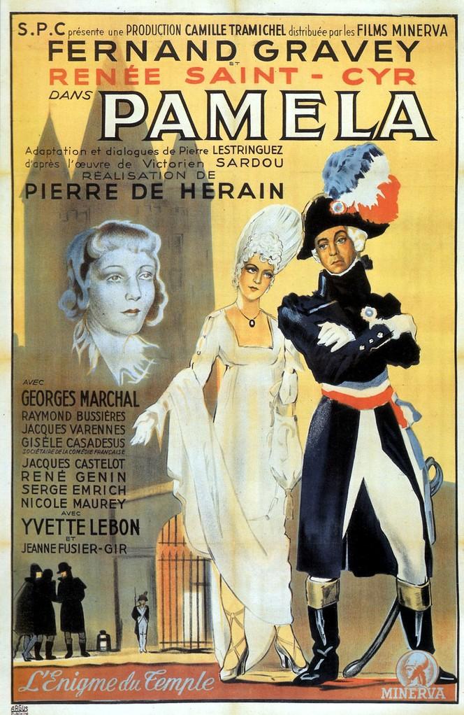 "Pamela"  ou L'énigme du temple, film de 1945. Telech24