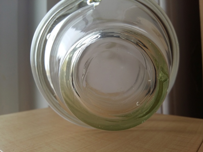 Ribbon-trailed Clear Glass Vase 20201114