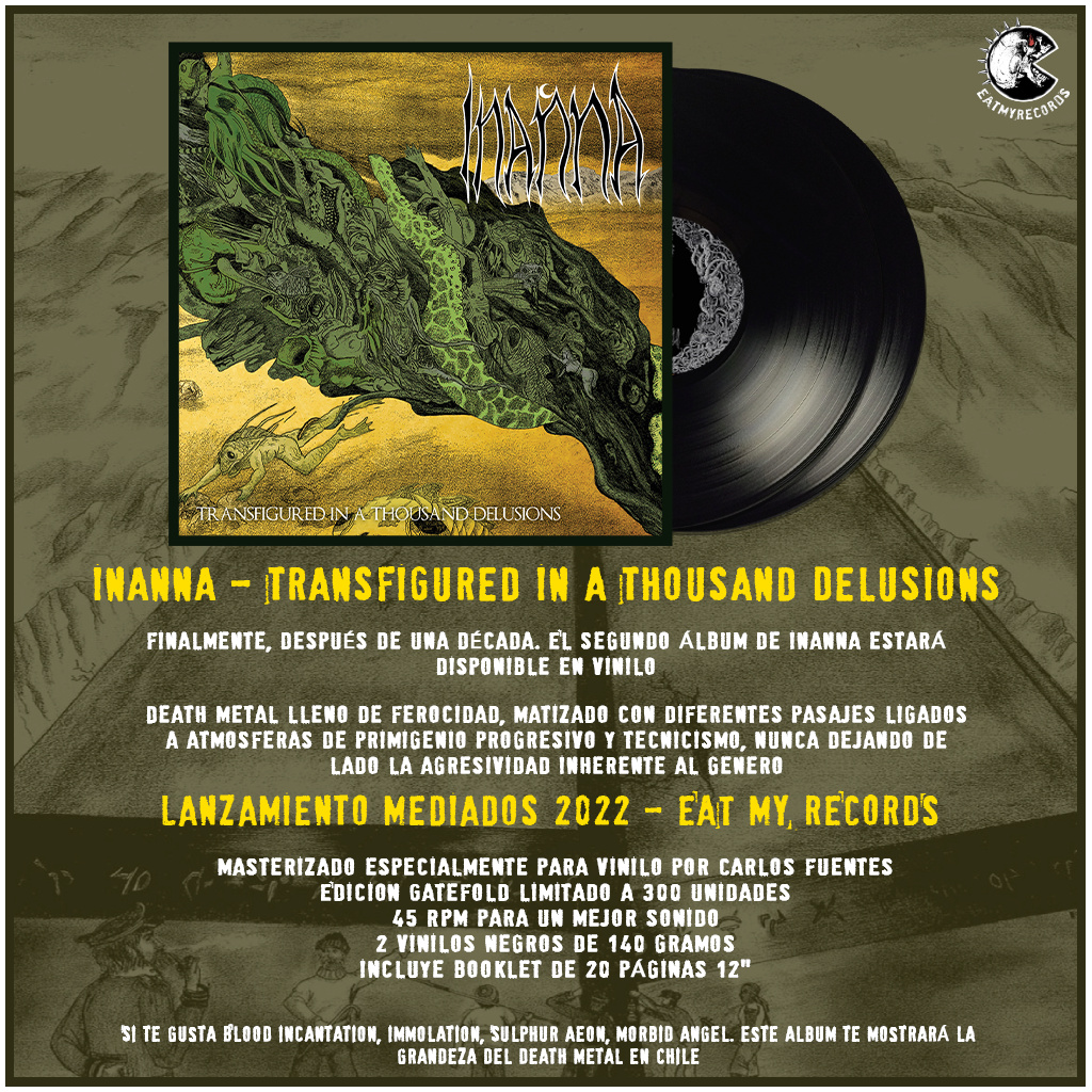 Inanna – Transfigured In A Thousand Delusions en vinilo Inanna10