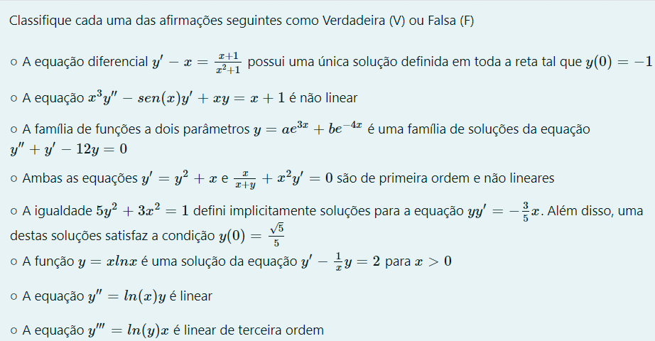 Exercício equação diferencial ordinária Equazz10