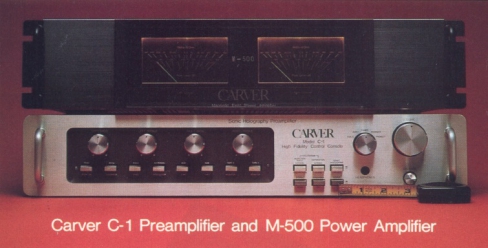 Presentación Etapa Carver M-500t + Previo Carver Model C-4000 Carver24
