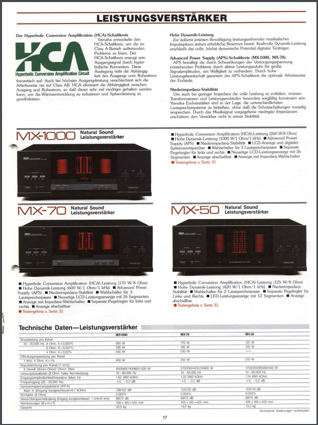 Presentación Yamaha MX-1000 / Polk Audio SDA2 Public10