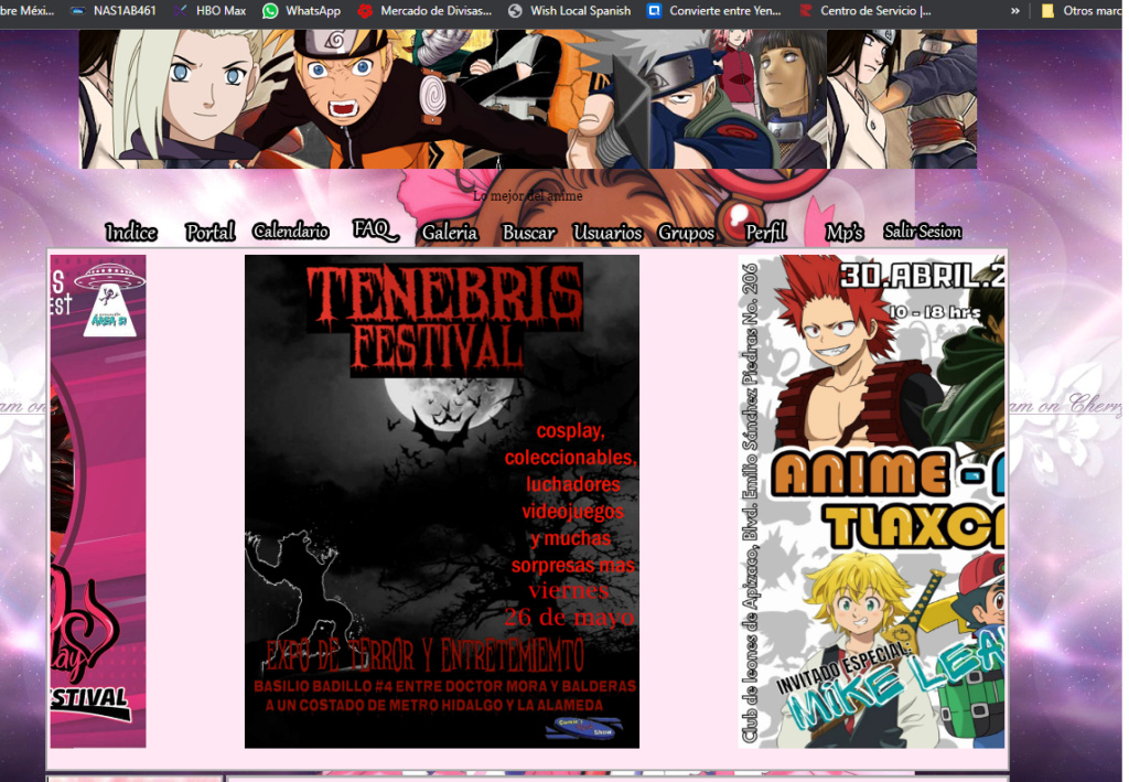 Foro gratis : Fan World Anime - Portal Evento10