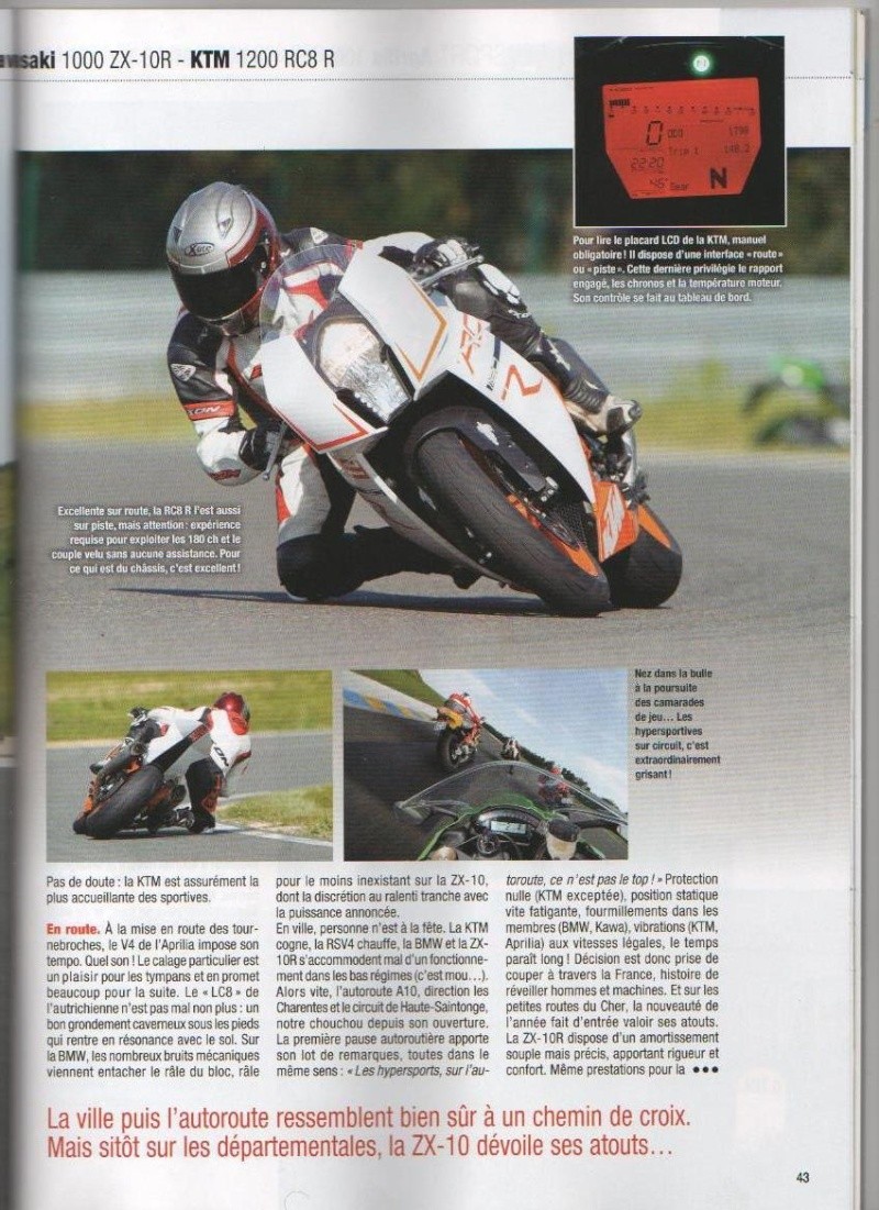 ktm rc8r - Aprilia RSV4 APRC-BMW S1000RR-KAWASAKI ZX10R-KTM 1200 RC8R Compar28