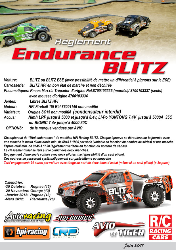 Règlement Mini Endurance Blitz 2012 Rglten15