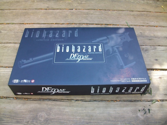 [TOKYO MARUI] Resident Evil - Desert Eagle .50AE 10 inch Biohazard Leon Custom (Limited Edition) Imgp2414