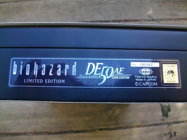 [TOKYO MARUI] Resident Evil - Desert Eagle .50AE 10 inch Biohazard Leon Custom (Limited Edition) Imgp2415