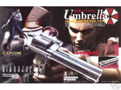 [TANAKA] Resident Evil - Umbrella Magnum Revolver (Biohazard Zero 4 Inch Version) Magnum10