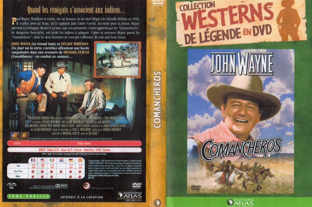 un western de légende par semaine: comancheros Comanc10