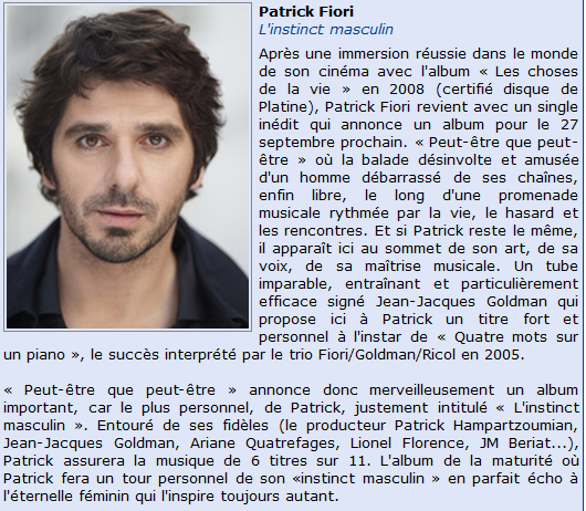Patrick Fiori  - Page 21 Pat210