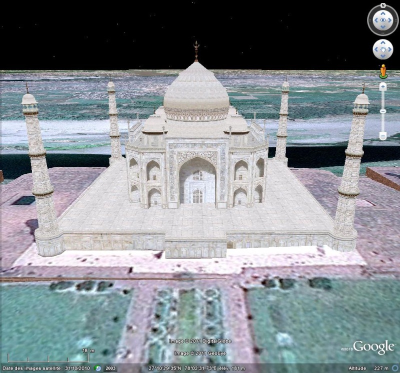taj mahal google earth 3d taj mahal google earth 3d