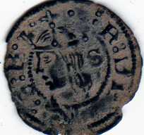 Dinero de Fernando II (Aragon, 1479 - 1516 d.C) Img11810