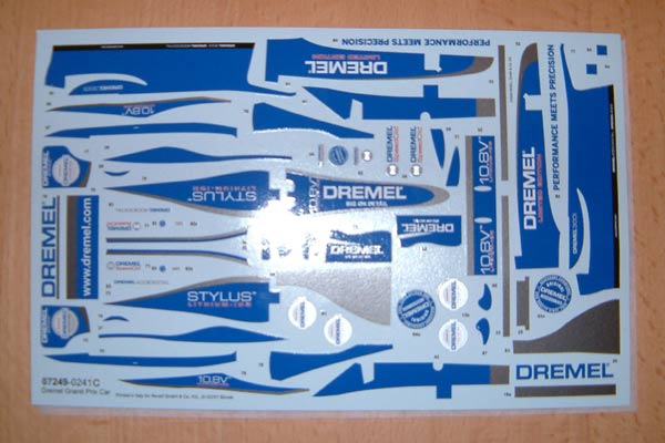 Sonder Edition von Revell "Dremel Grand-Prix Model 1:24 Dscf0013