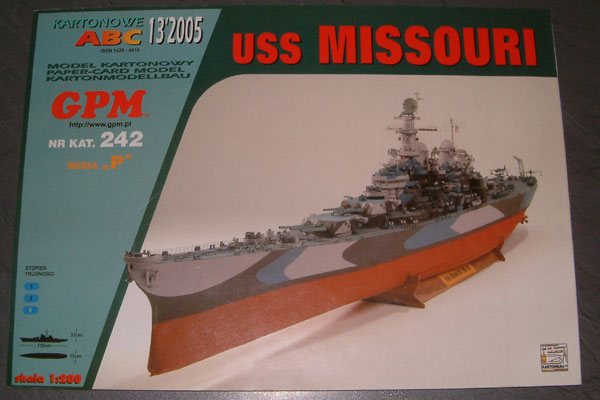 USS Missouri von GPM 1:200 Dscf0017