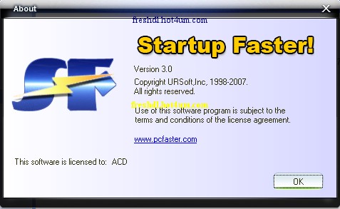 Startup Faster v3.02 71q5gz10