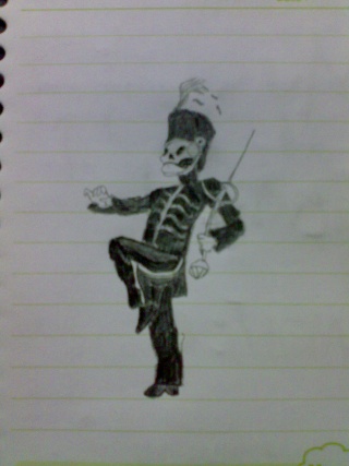Black Parade Skull Image111