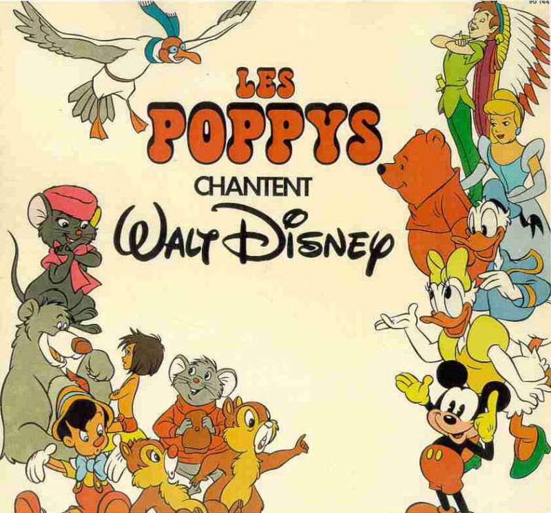 [Musique] Les Poppys Chantent Walt Disney (1977) Disney11