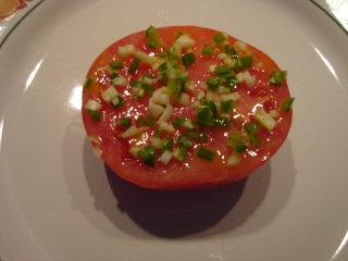 tomates à la provencale au piment frais , doux Prepa110