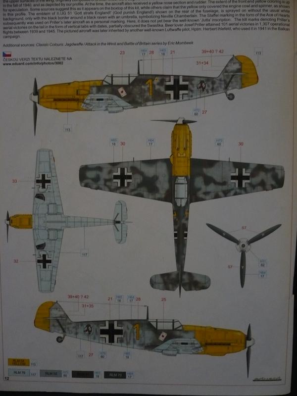 [Eduard] Messerschmitt BF 109E-3 - 1/32   - Page 3 P1050612