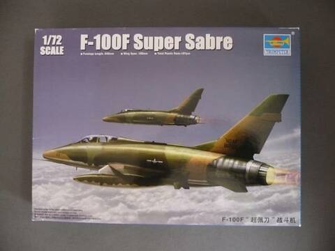 Trumpeter 1/72 01650 F-100f Super Sabre Model Kit for sale online