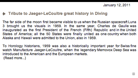 SIHH 2011  JLC Tribute to Deep Sea Alarm, la revue! - Page 5 Captur29