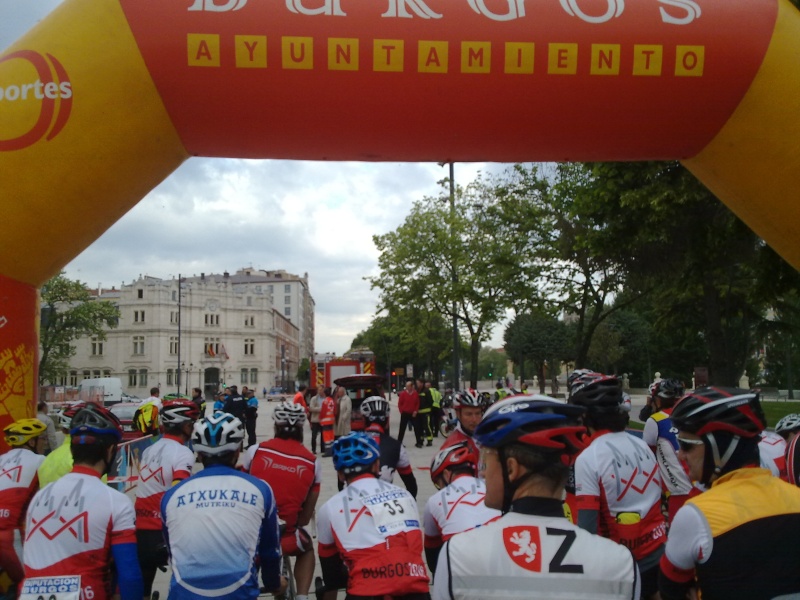 Reportaje fotográfico.CICLOTURISTA BOMBEROS BURGOS. ¿QUIENES VAMOS?. Los que vinimos estamos aquí! 18052010