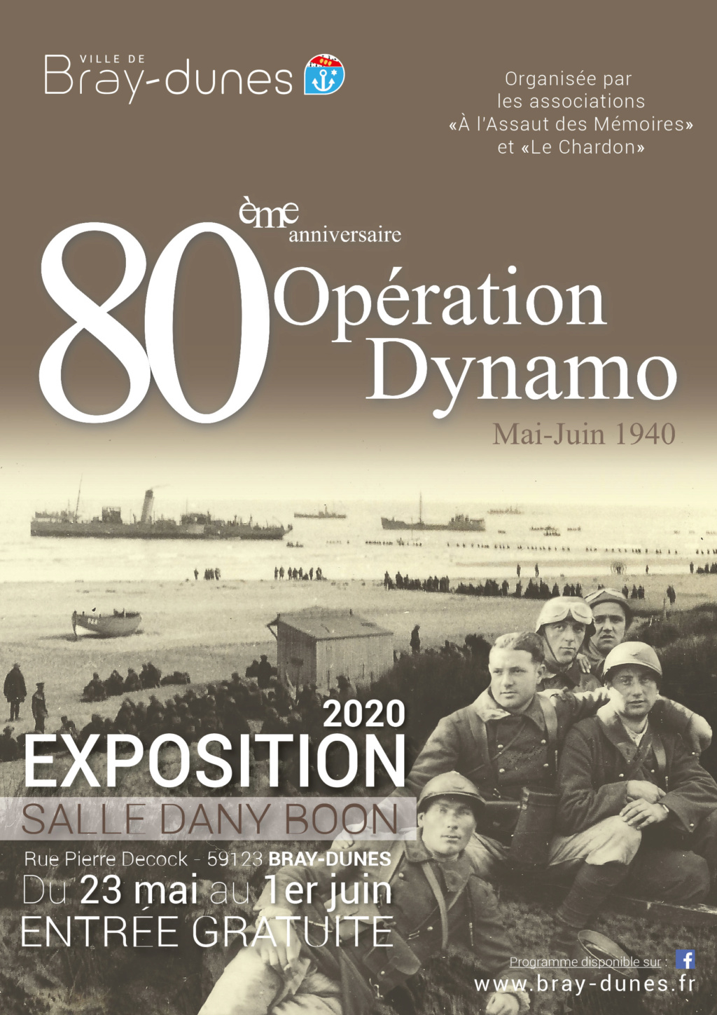 Expo "80e anniversaire de l'opération dynamo" Affich11