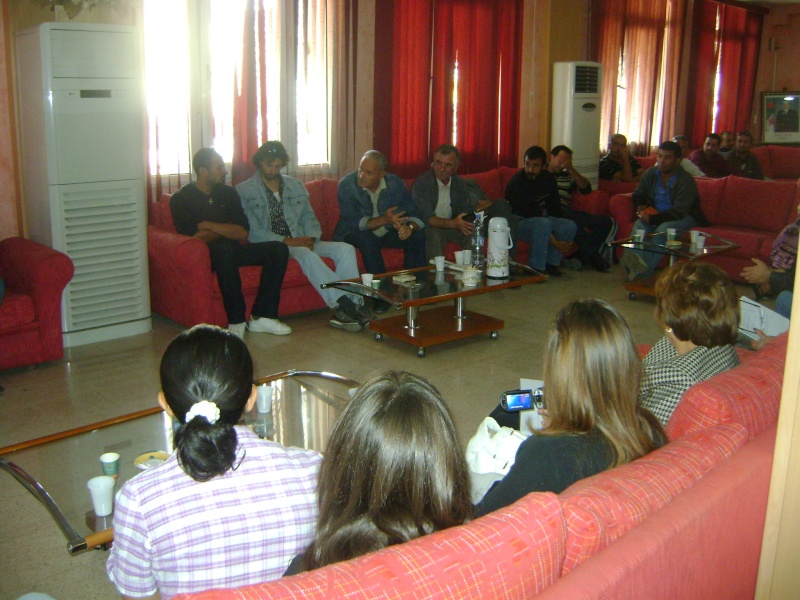 L'écrivain Saci Ouali au café littéraire de Bejaïa. Dsc03711