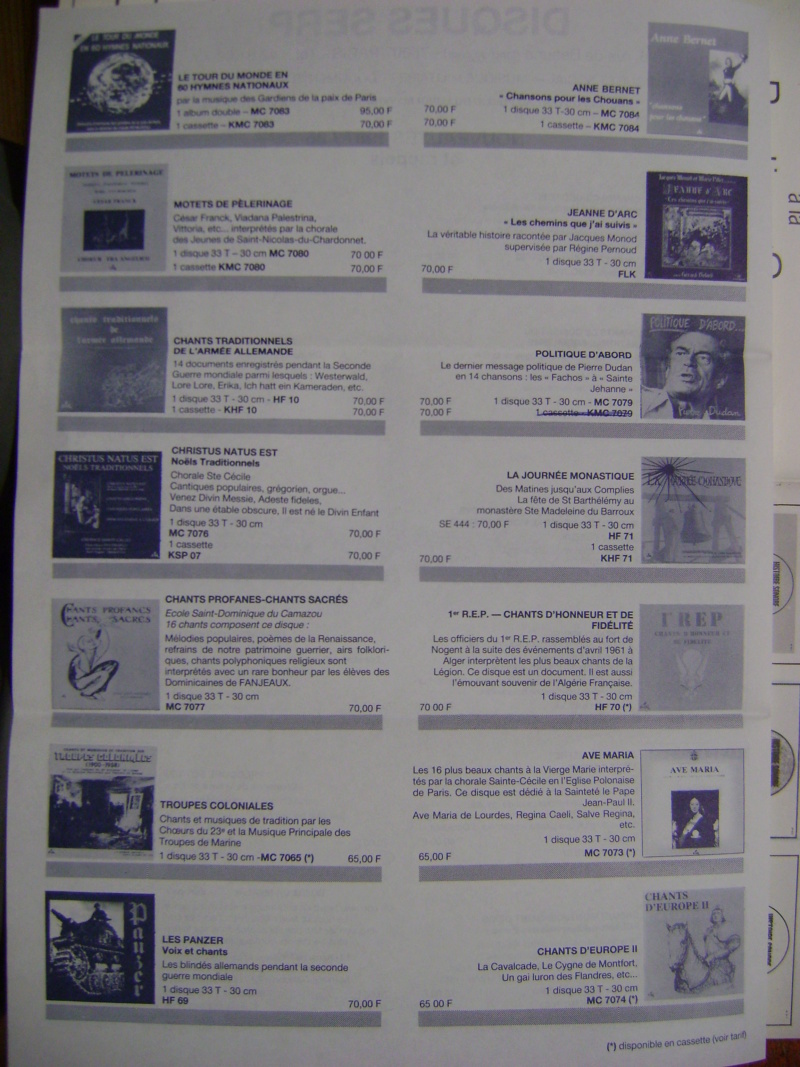 Disques vinyles 33T SERP, Les Waffen ss et Hitlerjugend Dsc03280