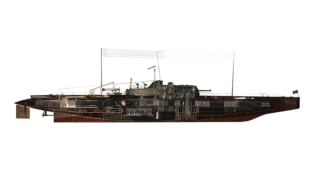 Un sous-marin des FNFL coulé en 1942 par les américains. Surcou10