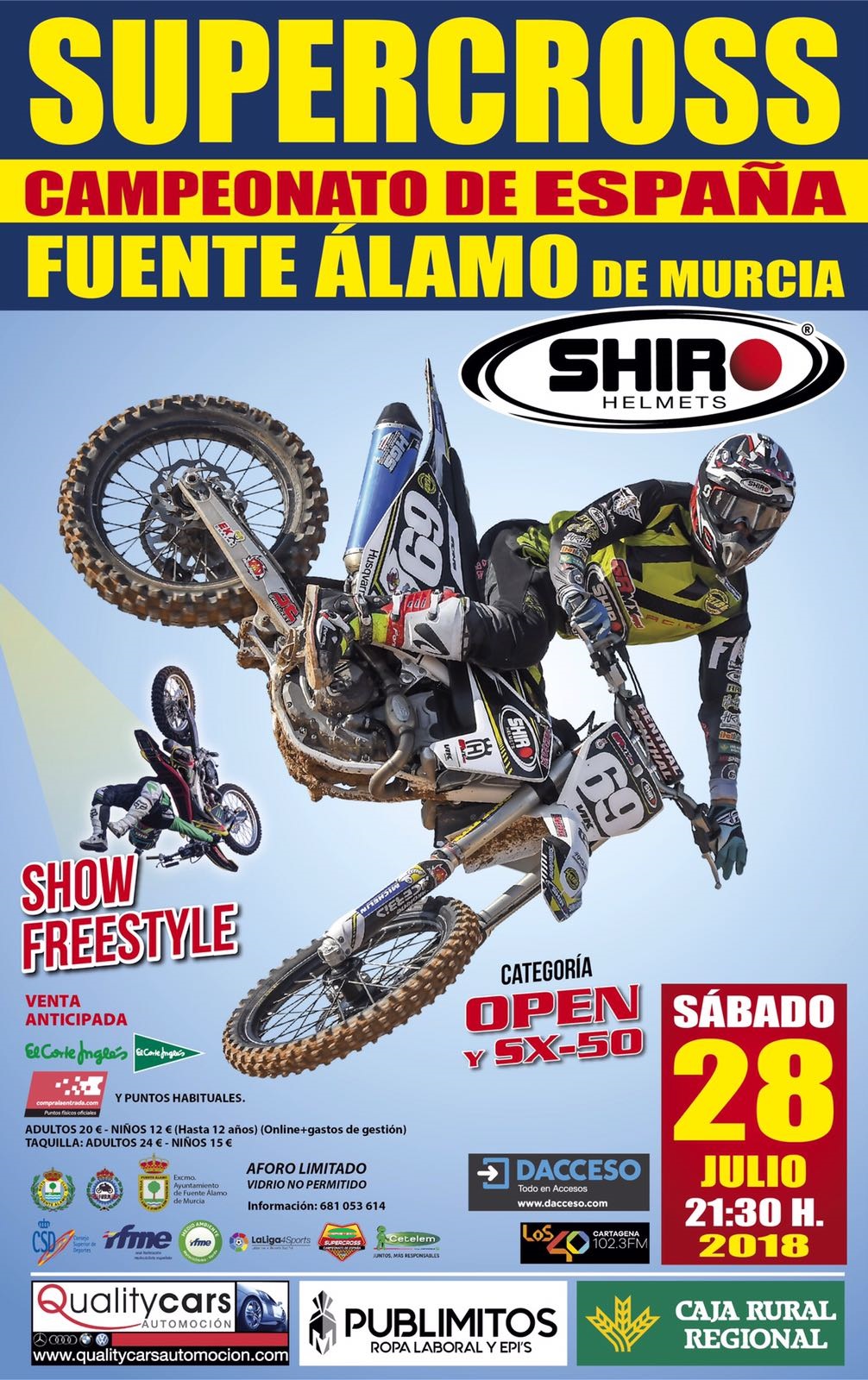 Supercross - Campeonato Espanha  Cartel11
