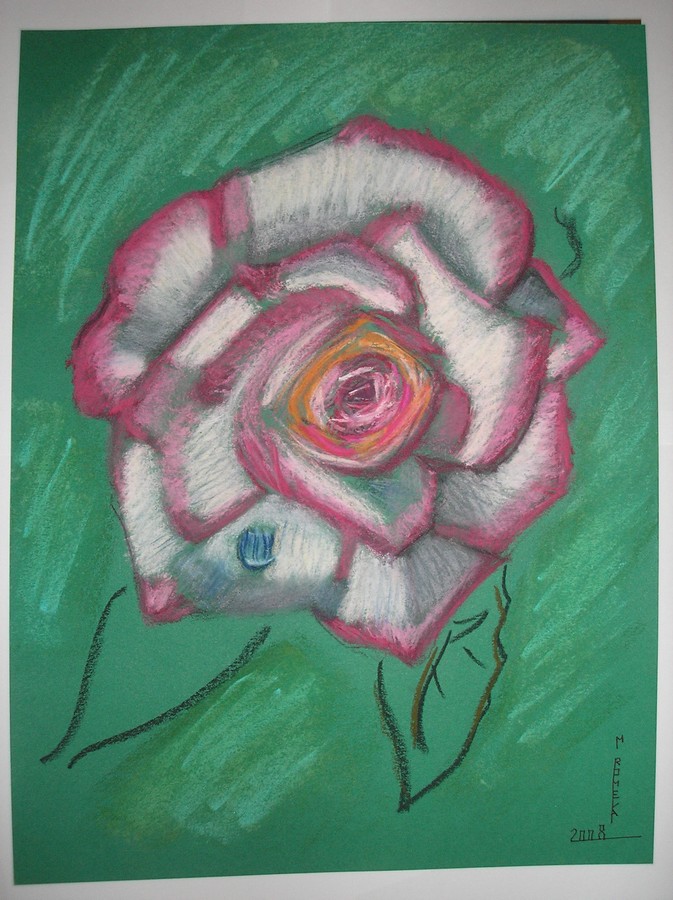 Une rose Dessin15