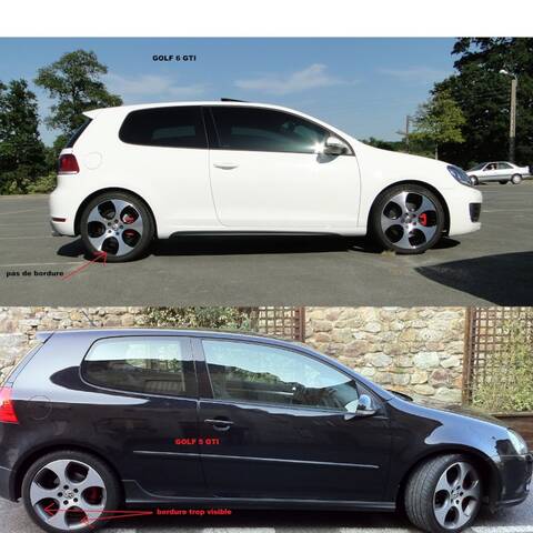 Difference jantes Golf 5/6 GTI