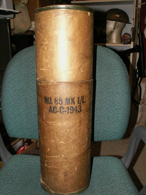 1943 Carboard Ordnance Transport Tube 0011710