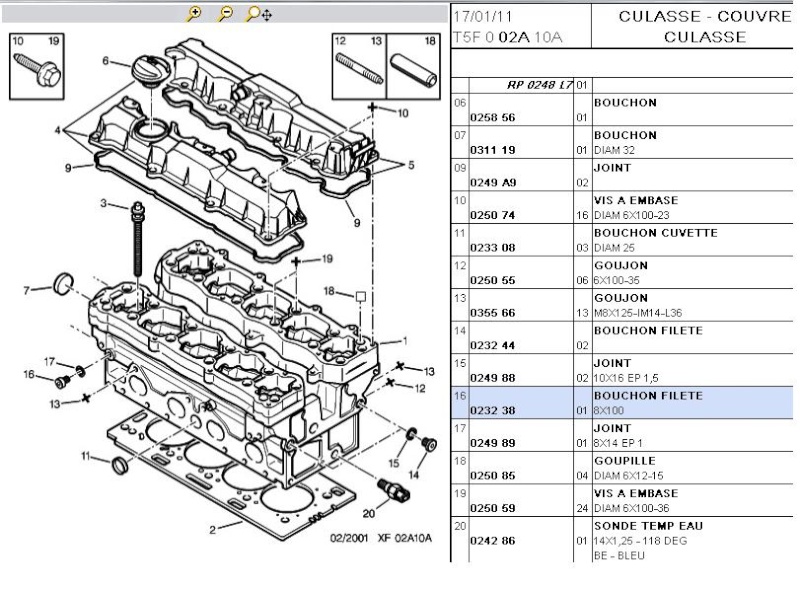 [ Peugeot 307 1,6 essence an 2001] Problème indication température Sans_t11