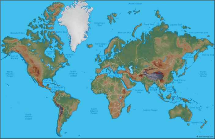 What the world map should look like World-10